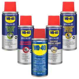WD-40 Mini Set 3x – Keuze uit 5 Types + GRATIS 50ml Spuitvet – Ideaal voor Boot, Auto, Caravan of Camper